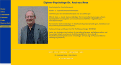 Desktop Screenshot of dr-andreas-rose.de